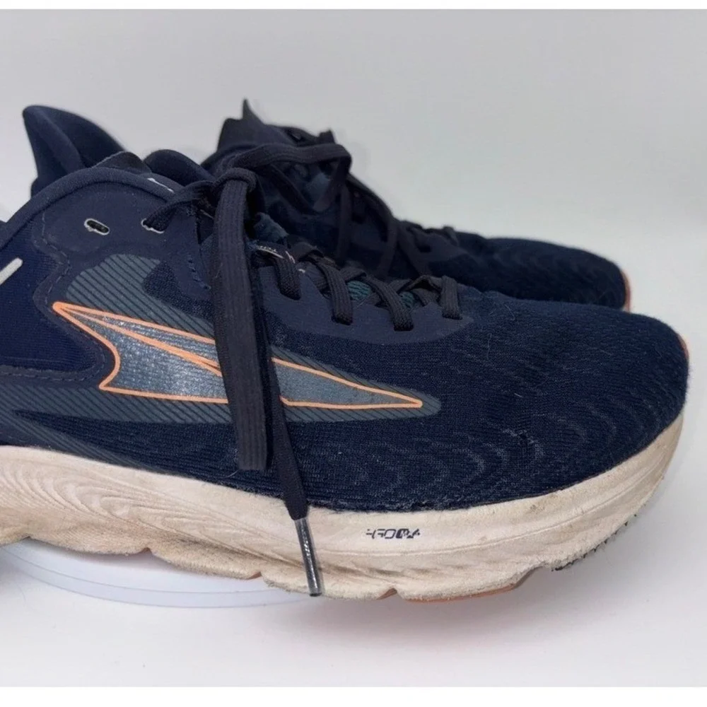 ALTRA Running Sneaker Shoe Women's Torin 6‎ Navy Orange Athletic Toe Box 9